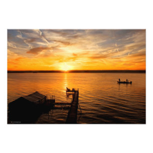 Lake Sunrise Photo Print