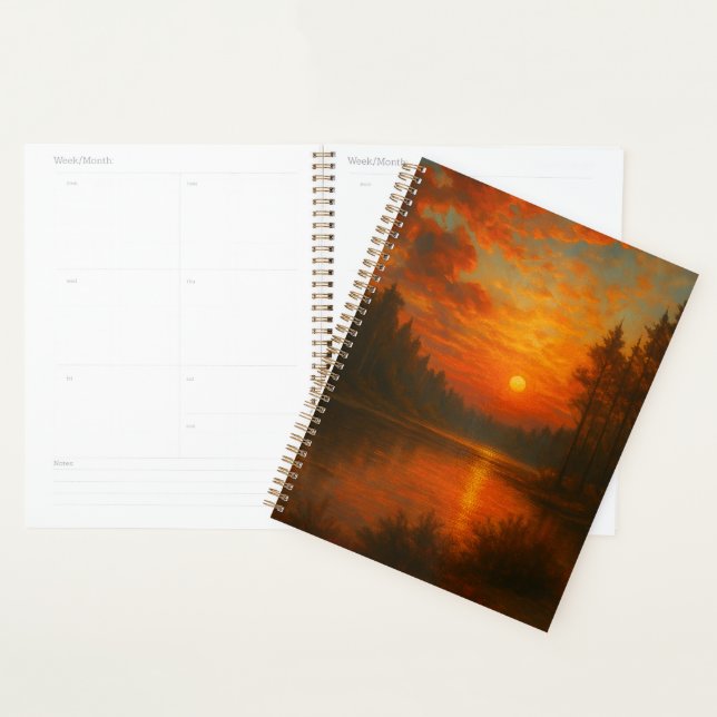 Lake Sunset– Gentle Focus Planner (Display)