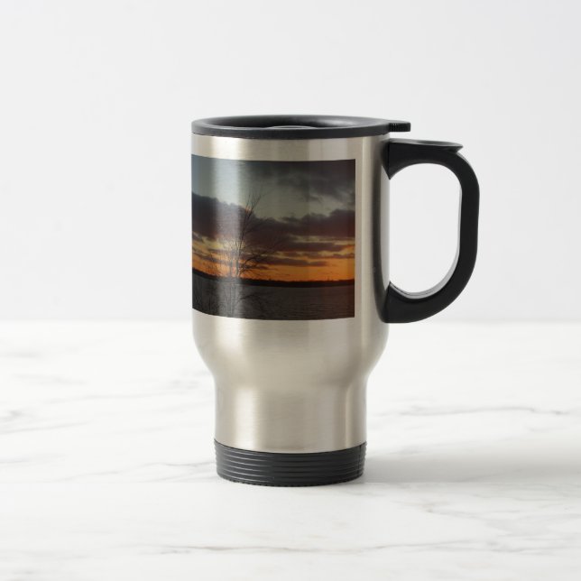 Lake Sunset Travel Mug (Right)