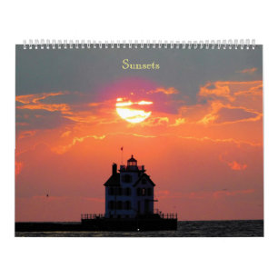 Lake Sunsets Calendar
