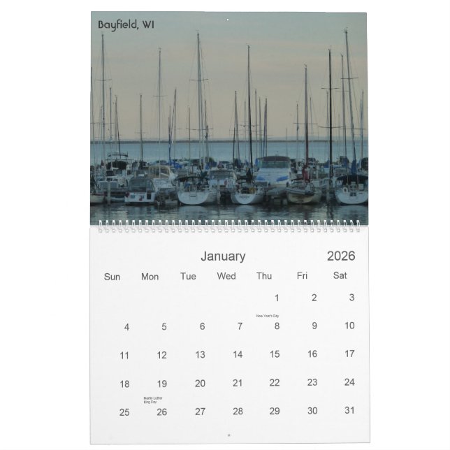 Lake Superior 2013 Calendar (Jan 2026)