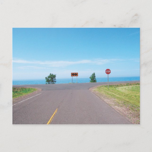 Lake Superior Boundary Road Postcards (Front)