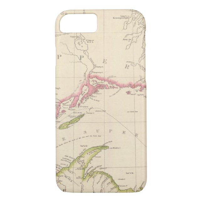 Lake Superior Case-Mate iPhone Case (Back)