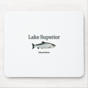 Lake Superior Chinook (King) Salmon Mouse Mat