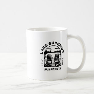 Lake Superior Minnesota Outdoors Vintage 1 Coffee Mug