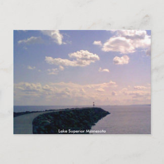 Lake Superior Minnesota Postcard
