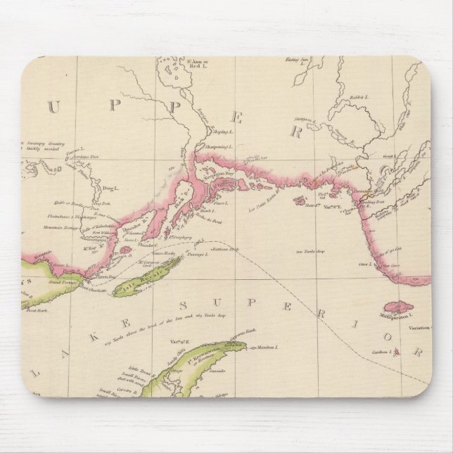 Lake Superior Mouse Mat (Front)