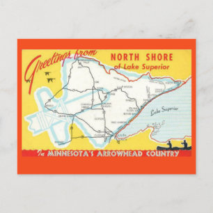 Lake Superior - North Shore Postcard