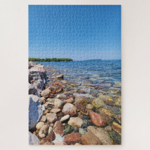 Lake Superior Pictured Rocks National Park Jigsaw Puzzle