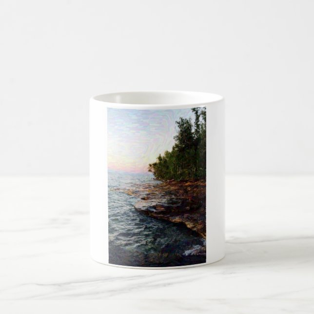Lake Superior Shore Mug (Center)
