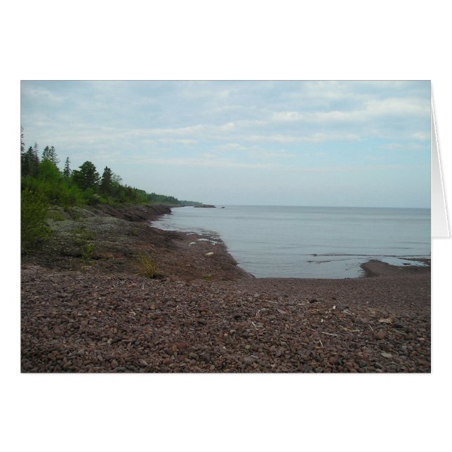 Lake Superior shoreline (Front Horizontal)