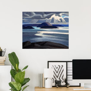 Lake Superior Sketch Lawren Harris Poster