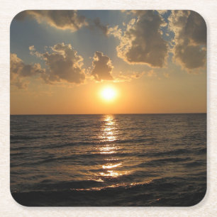 Lake Superior Sunset Coaster