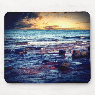 Lake Superior Sunset Mouse Mat