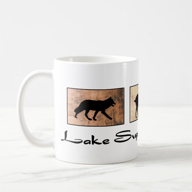 Lake Superior Wildlife Mug (Left)