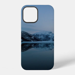 LAKE SURROUNDED BY MOUNTAINS iPhone 12 CASE