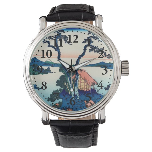 Lake Suwa in Shinano Province Watch (Front)