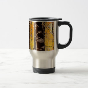 Lake Tahoe Aspen Trees Travel Mug