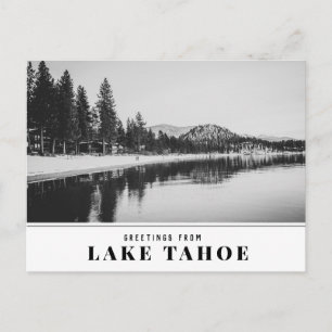 Lake Tahoe at Pinewild with Round Hill and Pine Tr Postcard