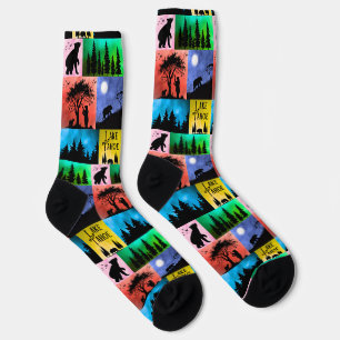Lake Tahoe Bear Pop-Art Socks
