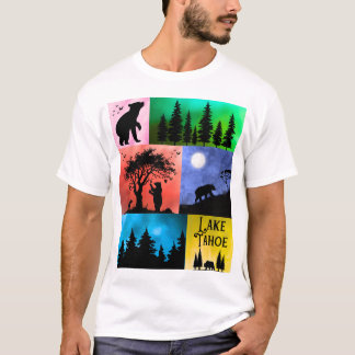 Lake Tahoe Bear Pop-Art T-Shirt