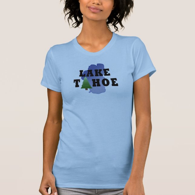 Lake Tahoe - Bella Canvas Tshirt (Front)