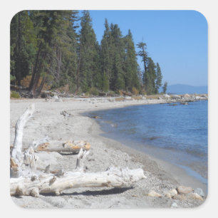Lake Tahoe, CA Square Sticker