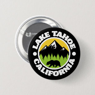 Lake Tahoe,California 6 Cm Round Badge