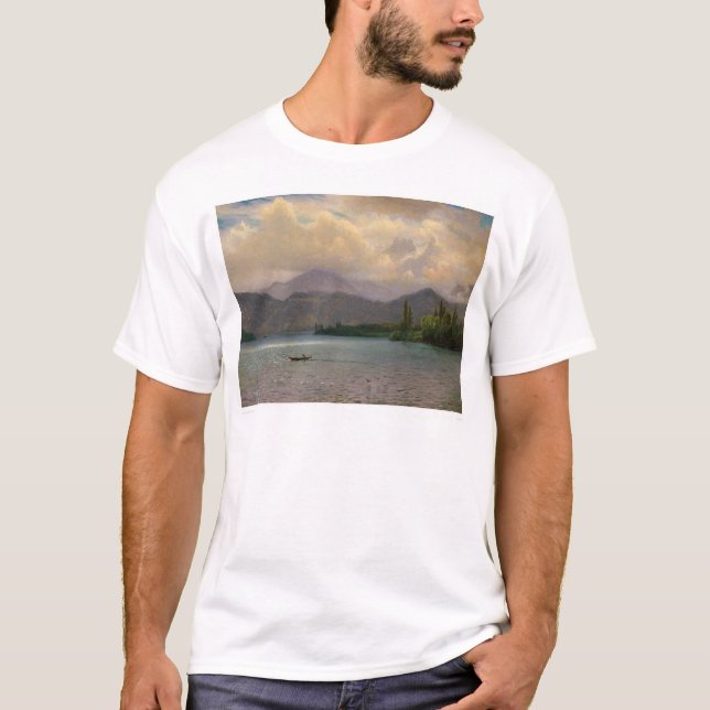 Lake Tahoe, California by Bierstadt (0102a) T-Shirt (Front)