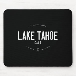 Lake Tahoe California Graphic Distressed Vintage S Mouse Mat