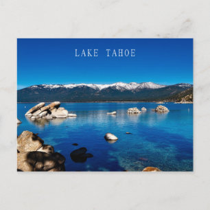 Lake Tahoe California Mountains Postcard