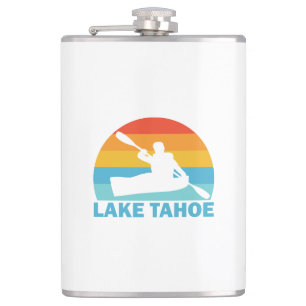 Lake Tahoe California Nevada Kayak Hip Flask