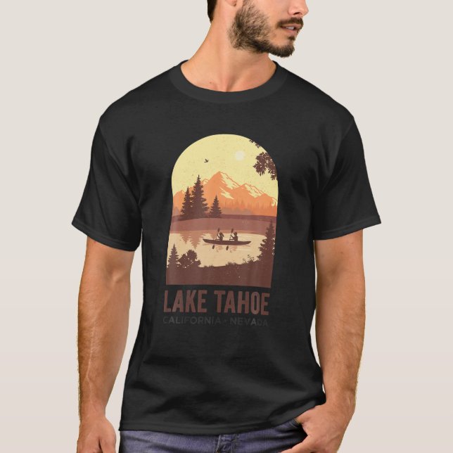 Lake Tahoe California Nevada Summer Kayaking at La T-Shirt (Front)