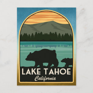 Lake Tahoe California Postcard