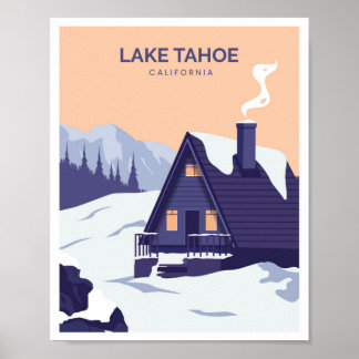 Lake Tahoe California Poster