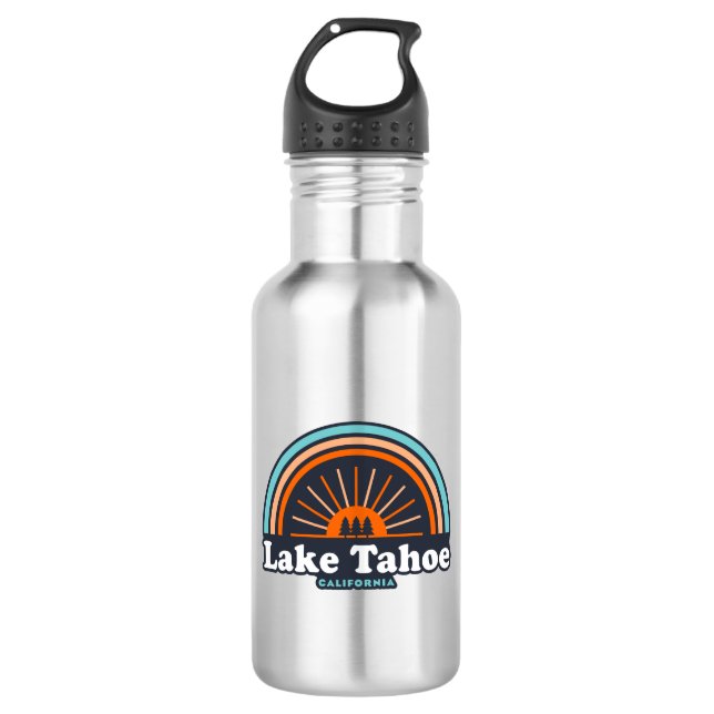 Lake Tahoe California Rainbow 532 Ml Water Bottle (Front)