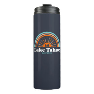 Lake Tahoe California Rainbow Thermal Tumbler