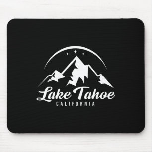 Lake Tahoe California Ski Resort Skiing Snowboardi Mouse Mat