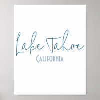 Lake Tahoe, California Souvenir
