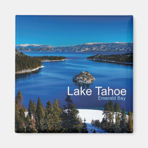 Lake Tahoe California Travel Photo Fridge Magnets