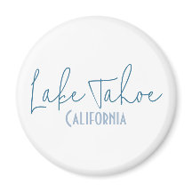 Lake Tahoe, California Travel Souvenir