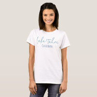 Lake Tahoe, California Travel Souvenir