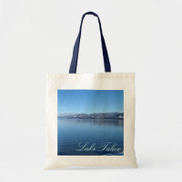 Lake Tahoe California waters edge souvenir bag