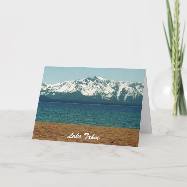 Lake Tahoe Christmas Collection Cards (Front)