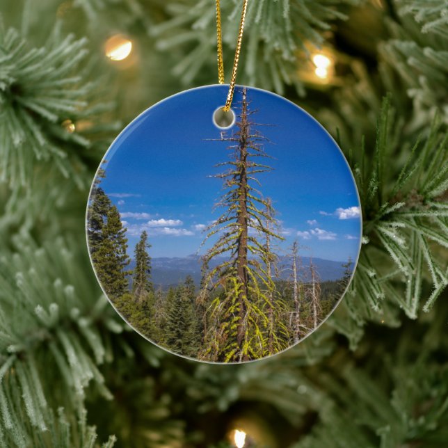 Lake Tahoe Christmas Tree Ornament (Tree)