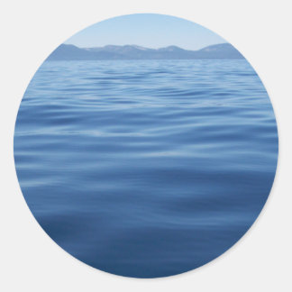 Lake Tahoe Classic Round Sticker