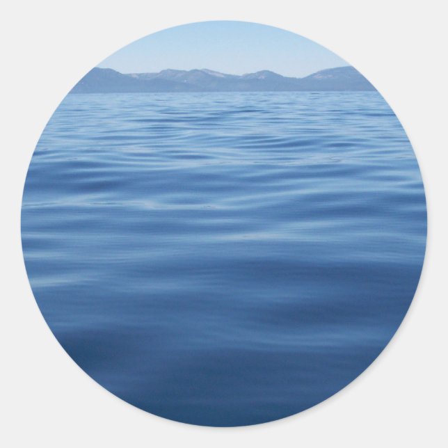 Lake Tahoe Classic Round Sticker (Front)