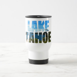 Lake Tahoe Emerald Bay California Background Travel Mug