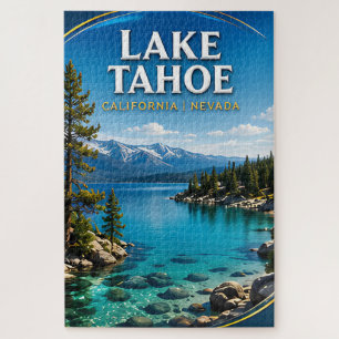 Lake Tahoe Emerald Bay Scenic Jigsaw Puzzle
