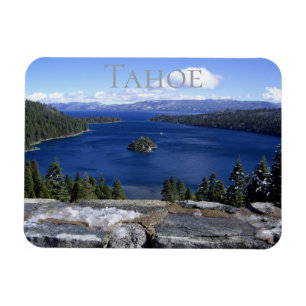 Lake Tahoe - Emerald Bay State Park Flexible Magnet